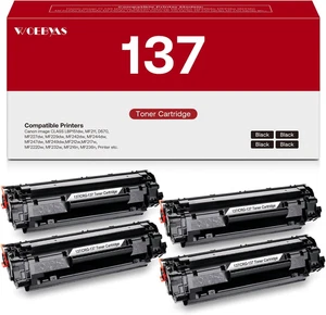 137 kompatible Tonerkartusche Ersatz für Canon 137 Schwarz Tonerkartusche, - Bild 1 von 12