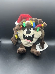 1999 Vintage TASMANISCHER TEUFEL Taz Rentier Sitzsack Plüschtier Neu mit Etikett Stofftier - Bild 1 von 1