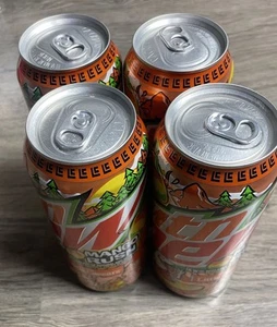Mountain Dew Mango Rush Little Caesars Limited Edition 16 oz - 4 Cans - Picture 1 of 1