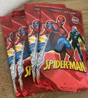 Cartes à collectionner Spiderman 3 paquets de 5 cartes chacun scellé - Photo 1/3