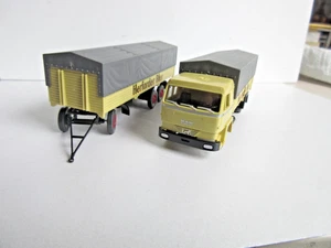 Wiking 1:87 MAN Büssing tren de carga plataforma Herquire cerveza!!! - Imagen 1 de 5