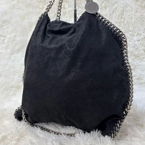 Stella McCartney Shoulder Bag Purse 2way Falabella Black Authentic From JAPAN - Picture 1 of 24