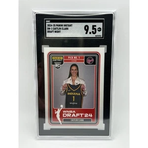2024-25 Panini Instant #DN-1 Caitlin Clark Draft Night Rookie RC #/45316 SGC 9.5 - Picture 1 of 2
