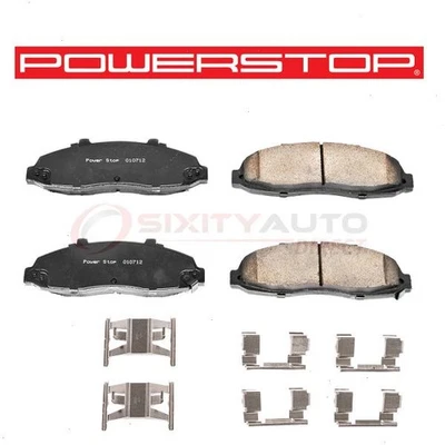 PowerStop Front Disc Brake Pad & Hardware Kit for 1997-2003 Ford F-150 4.2L co - Image 1 of 4