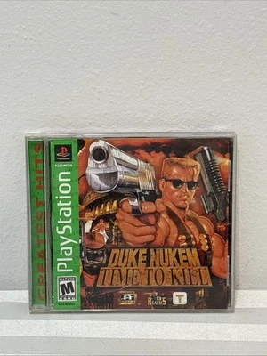 Duke Nukem: Time to Kill Greatest Hits (Sony PlayStation 1, 2001) Tested Works - Image 1 of 4