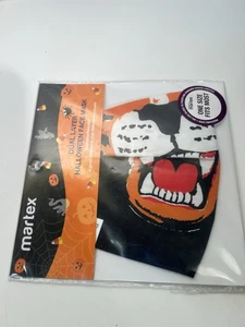 Lot of  5 MARTEX HALLOWEEN FACE MASKS- ONE SIZE FITS MOST (FIERCE TIGER) Costume - Picture 1 of 5