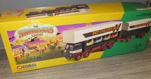 Corgi 09901, 1:50,  Showman’s ERF Dodgem Truck & Trailer Pat Collins Autoscooter - Bild 1 von 1