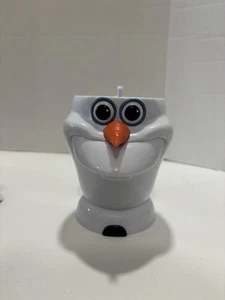Disney Frozen on Ice Olaf Plastic Mug Cup With Handle Souvenir - Picture 1 of 6