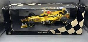 Minichamps 1/18 Scale 180 980039 - Jordan 198W Tower Wing Damon Hill Boxed RARE - Picture 1 of 24