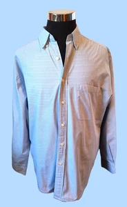 Eddie Bauer Hemd Herren Gr. L Knopfleiste blau/weiß kariert langarm - Bild 1 von 16