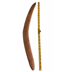 Primitive Aborigines Australian Nik Nik Holz Handarbeit Jagd Bumerang 24" - Bild 1 von 7