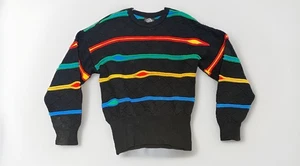 Vintage CUGGI/COOGI Australia knit Multicolour Pullover Sweater Size M - Picture 1 of 9