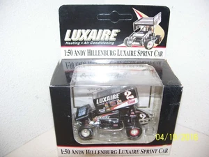 #2 ANDY HILLENBURG LUXAIRE GMP 1/50 SPRINT CAR - Picture 1 of 1