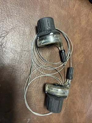 Vintage SRAM X-Ray Grip Shifters 3x8 speed SRT 800X - Fair Condition - Image 1 of 4