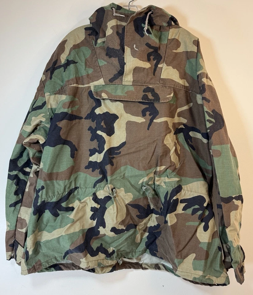 Chaqueta Pullover Rothco Vintage Militar Ejército de Estados Unidos Anorak Woodland Camuflada Para Hombre’s XL Foto 1 de 4