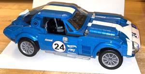 Mega Hot Wheels Lego '63 Corvette Grand Sport Building Blocks Professional Build - Picture 1 of 16