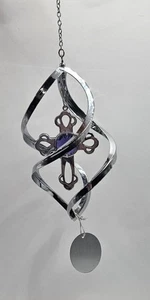 das Original Crystal Delight Hängekreuz lila Kristall verchromt ohne Ständer - Bild 1 von 5