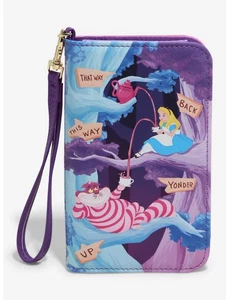 Loungefly Disney Alice im Wunderland Cheshire Cat Tech Geldbörse (NEU) - Bild 1 von 3