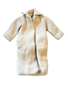 Muñeca Barbie #915 Peachy Fleecy Abrigo Chaqueta Vintage Años 60 - Imagen 1 de 9