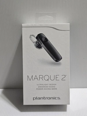 New Plantronics Marque 2 M165 Wireless Bluetooth Headset Mobile Phone Earpiece - Image 1 of 4