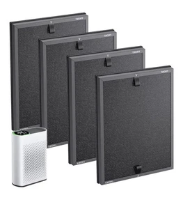 HAP602 Replacement HEPA Air Filter Compatible with ECOSELF HAP602 HAP602WF- 4 Pk - Picture 1 of 5