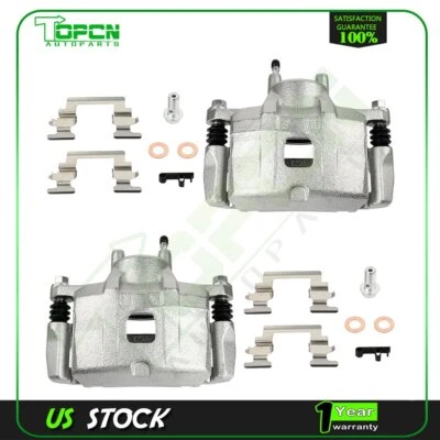 Kit de 2 pinzas de freno delanteras para Chrysler 200 2011 2012 2013 2014 Foto 1 de 4