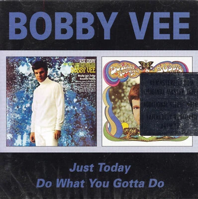 BOBBY VEE - JUST TODAY / DO WHAT YOU GOTTA DO CD UK IMPORT BGO NEW SEALED - Image 1 of 3