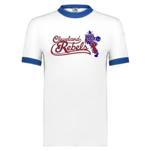 Maglietta Cleveland Rebels Ringer | Squadra di basket NBA - Foto 1 di 5