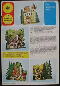 Schreiber-Bogen JFS-71764 Der gestiefelte Kater Papier Modellbausatz Märchen - Bild 1 von 2