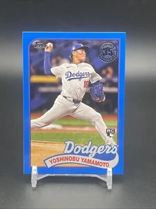 2024 Topps Update Series - 1989 Topps Baseball BLUE #89US-29 Yoshinobu Yamamoto - Picture 1 of 2