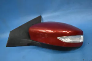 2013-2015 NISSAN SENTRA RED LH DRIVER SIDE DOOR POWER MIRROR DMR OEM - Picture 1 of 10