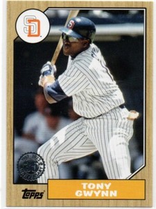 2022 Topps 1987 35th Anniversary #57 Tony Gwynn SAN DIEGO PADRES insert 89