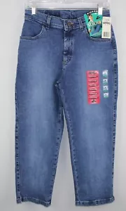 RIDERS by LEE Women's Hi-Rise Vintage Denim Capri Jeans/Pants SZ 6 M Stretch NWT - Picture 1 of 10