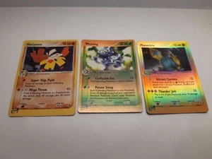 SET CARTE POKEMON - HARIYAMA - 8/109 - HOLO - RARA - INGL. - Picture 1 of 1