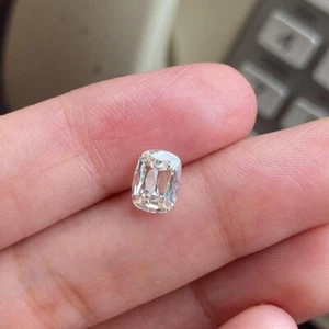 AAA+ 2 Ct cushion Cut VVS1 Loose Diamond 6x8 mm D Grad Certified Gemstone 1+gift - Picture 1 of 7