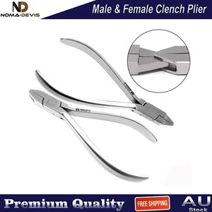 Orthodontic Torquing Pliers Male & Female Archwire Adjustment Bending Dentist CE - Picture 1 of 6