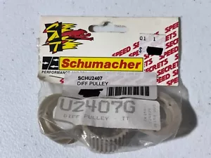Schumacher U2407G Vintage RC R/C Diff Differential Pulley TT New NOS Cat Boss?? - Picture 1 of 1
