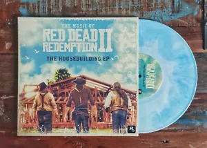 RED DEAD REDEMPTION II THE HOUSEBUILDING EP VINYL NEW! LIMITED BLUE SKY VINYL! - Picture 1 of 5