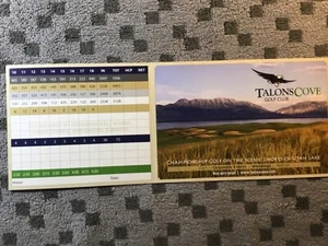 Talons Cove Golf Club. Saratoga Springs, Utah. Golf Scorecard. - Picture 1 of 2