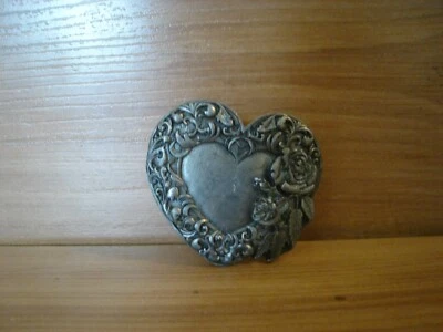 Heart Roses Western Belt Buckle - Image 1 of 4