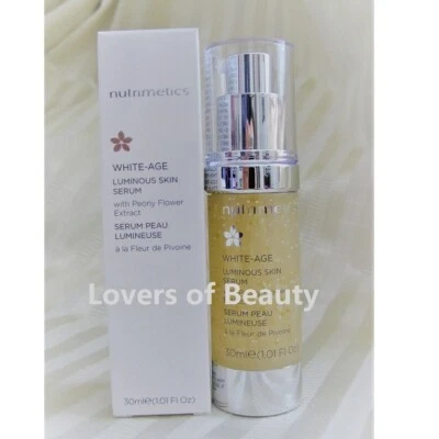 Suero para piel luminosa Nutrimetics White Age 30 ml ENVÍO GRATUITO nuevo en caja Foto 1 de 3