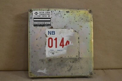 A11B85E15K  Nissan Stanza 1990-91 AT Engine Control Unit ECU Module 544 9L1 B1 - Image 1 of 4