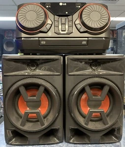 LG CK43 300W Audio System Hi-Fi Shelf Speaker System - Picture 1 of 3