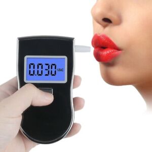Professional Breathalyzer Digital Breath Alcohol Tester Police Alcotest Detector