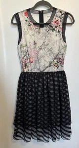 Weston Wear Tulle Floral Dress Fit & Flare Women’s Size S Small - Picture 1 of 5