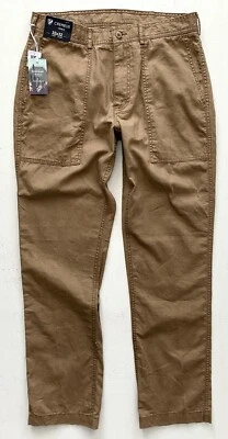 Daniel Cremieux Nwt Sonoran Trails Khaki Cotton Brit Khaki Safari Pants 36 X 32 - Image 1 of 3