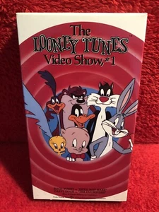 THE LOONEY TUNES VIDEO SHOW #1 VHS~ Warner Home Video~ 7 Classic Cartoons! - Picture 1 of 3