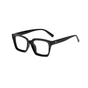 Mens Womens Retro Clear Lens Glasses Frame Hot Fashion Square Eyewear Unisex UK - Picture 1 of 29