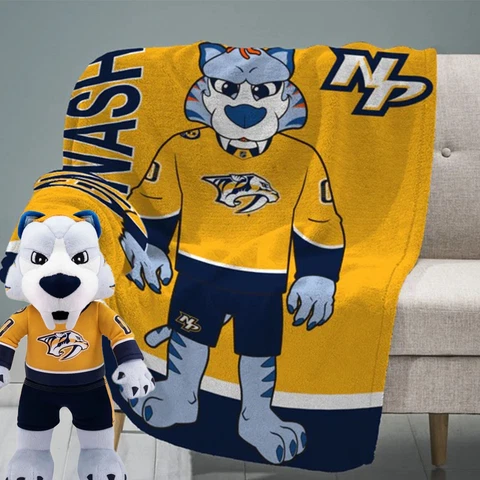 Sleep Squad NHL Gnash Mascot  x Bleacher Creatures Bundle Cover