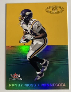 2000 Fleer Traditions #15 Randy Moss Minnesota Vikings Football Card - Picture 1 of 2
